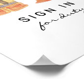 Anmelden für Dienstbau Geburtstagsunterschrift Poster (Ecke)