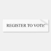 Anmelden für elegante Typografie Schwarz-weiß Autoaufkleber (Vorne)