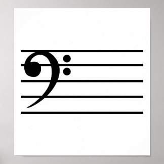 Anmerkung Bass Poster