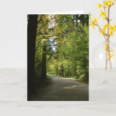 Anmerkung Card - Burnaby's Central Park in Spring Karte (Gelbe Blume)