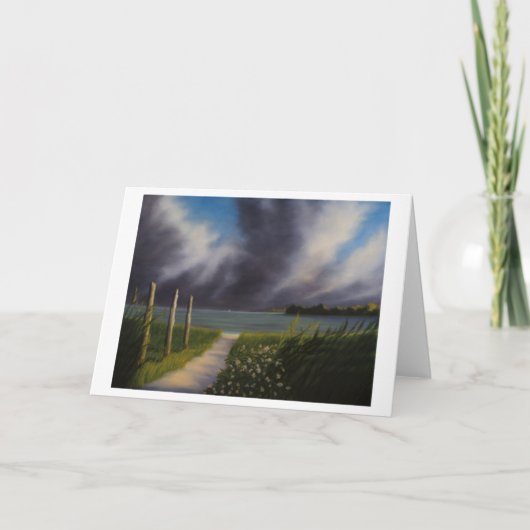 Anmerkung Card: "Sailing to the Blue Peninsula" Karte (Vorderseite)