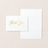 Anmerkung: danke-Mini-Größe Folienkarte (Anzeige)