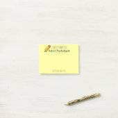 Anmerkung der Posten-it® des kundenspezifischen Post-it Klebezettel (Auf Schreibtisch)