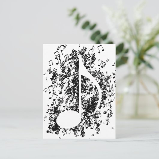 Anmerkung Explosion Postkarte (Stehend Vorderseite)