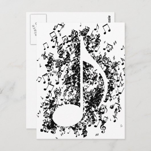 Anmerkung Explosion Postkarte (Vorne/Hinten)