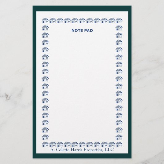 Anmerkung Pad- Design 10 Briefpapier (Vorderseite)
