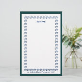 Anmerkung Pad- Design 10 Briefpapier (Stehend Vorderseite)