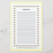 Anmerkung Pad- Design 1 Briefpapier (Vorderseite)