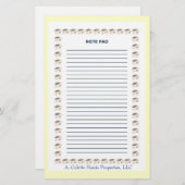 Anmerkung Pad- Design 1 Briefpapier (Vorne/Hinten)