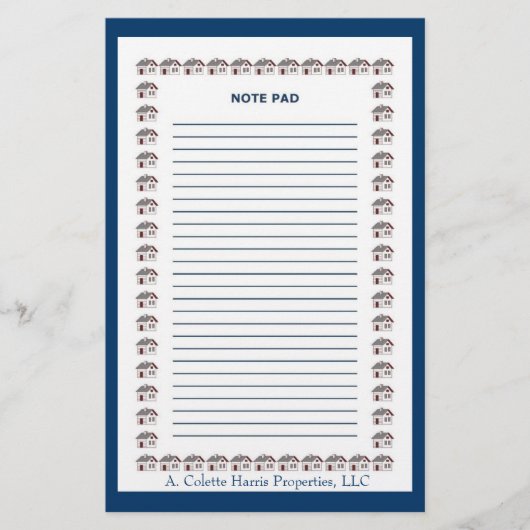 Anmerkung Pad- Design 3 Briefpapier (Vorderseite)