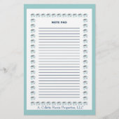 Anmerkung Pad- Design 5 Briefpapier (Vorderseite)