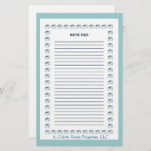 Anmerkung Pad- Design 5 Briefpapier (Vorne/Hinten)