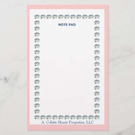 Anmerkung Pad- Design 8 Briefpapier (Vorderseite)