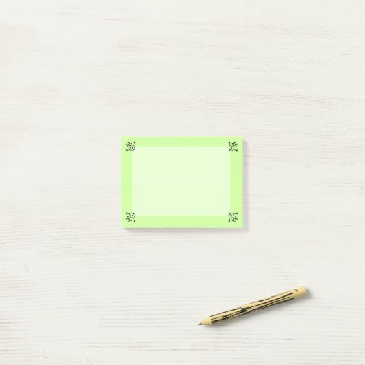Anmerkung Pad - Kurze Ecken Post-it Klebezettel (Auf Schreibtisch)