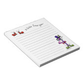 Anmerkung Pad Nummer vier Notizblock (angewinkelt)