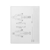 Anmerkung Pad zur Körperkarte - SOAP-Hinweis Notizblock (Rotiert)