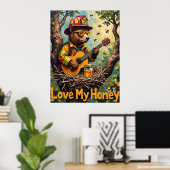 Anmerkungen: Bärenwald Rhapsody Poster (Heimbüro)