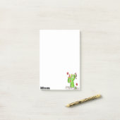 Anmerkungen Blumenkohl-Pflanze Mama Kaktus Post-it Klebezettel (Auf Schreibtisch)