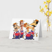 Anmerkungen des Quartetts Karte (Gelbe Blume)