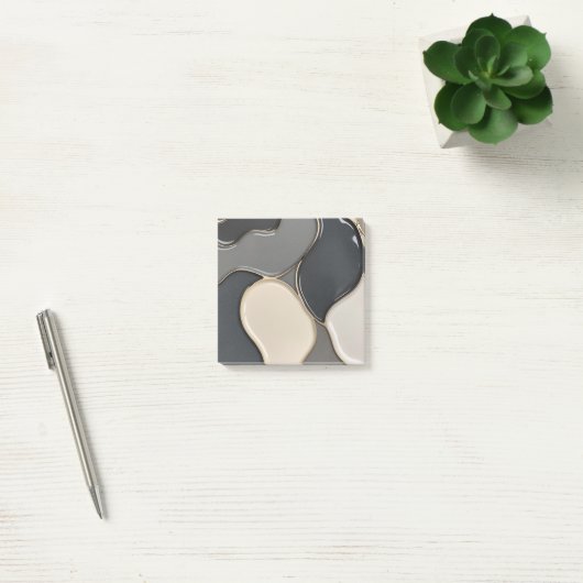 Anmerkungen in stylischer Grafik Post-it Klebezettel (Büro)