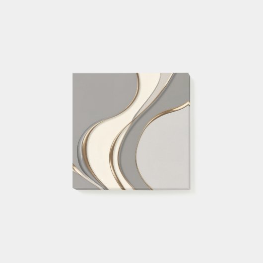 Anmerkungen in stylischer Grafik Post-it Klebezettel (Vorderseite)