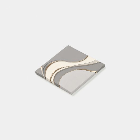 Anmerkungen in stylischer Grafik Post-it Klebezettel (angewinkelt)