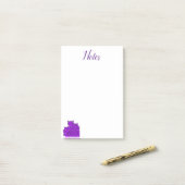 Anmerkungen Katzen Post-it Klebezettel (Auf Schreibtisch)