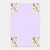 Anmerkungen Katzenkaktus Post-it Klebezettel (Vorderseite)