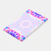 Anmerkungen Mandala Psychedelic Visionen Post-it Klebezettel (angewinkelt)