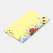 Anmerkungen nach dem Abschluss Post-it Klebezettel (angewinkelt)