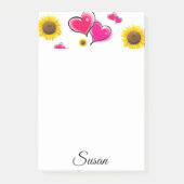 Anmerkungen nach dem Abschluss Post-it Klebezettel (Vorderseite)