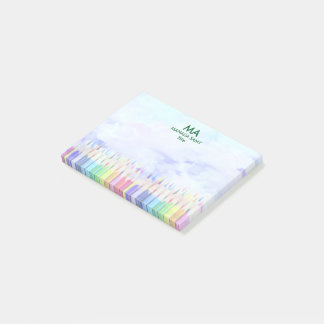 Anmerkungen nach dem Abschluss Post-it Klebezettel