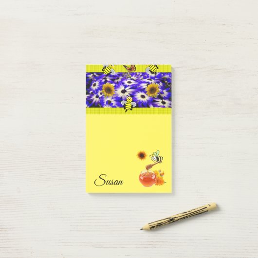 Anmerkungen nach dem Abschluss Post-it Klebezettel (Auf Schreibtisch)