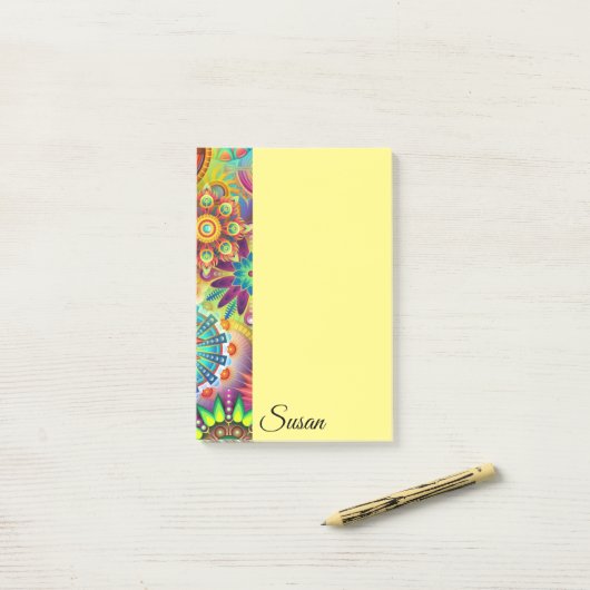 Anmerkungen nach dem Abschluss Post-it Klebezettel (Auf Schreibtisch)