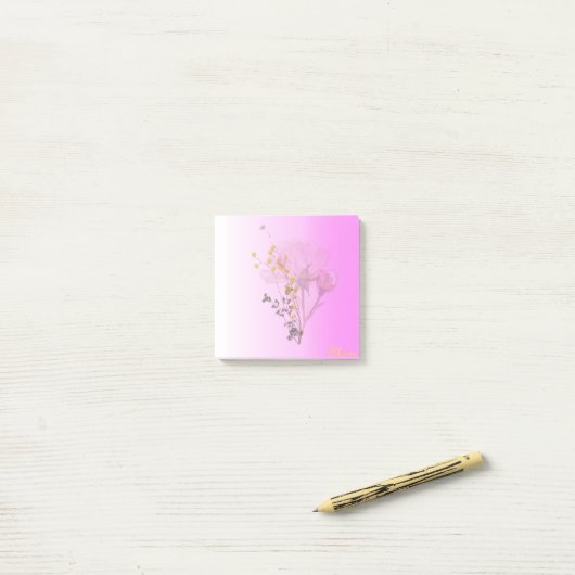 Anmerkungen nach dem Abschluss Post-it Klebezettel (Auf Schreibtisch)