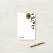 Anmerkungen nach dem Abschluss Post-it Klebezettel (Auf Schreibtisch)