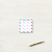 Anmerkungen nach dem IT-System, 3" x 3" | Iggy the Post-it Klebezettel (Auf Schreibtisch)