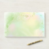 Anmerkungen nach dem Vermerk Post-it Klebezettel (Auf Schreibtisch)