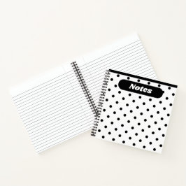 Anmerkungen - Polka Dots Notizblock