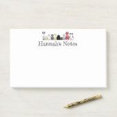 Anmerkungen - Reihe Katzen Post-it Klebezettel (Auf Schreibtisch)