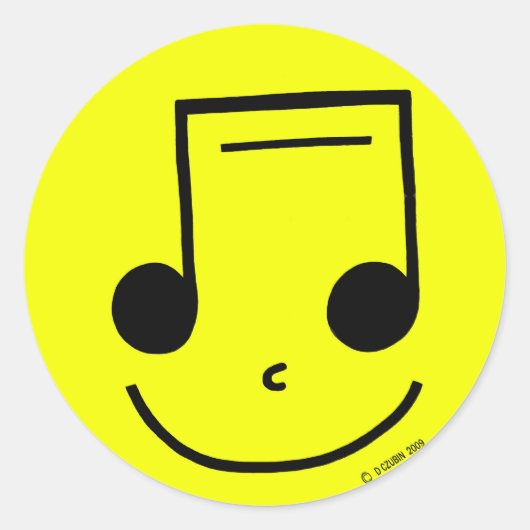 Anmerkungen Runder Aufkleber (Vorderseite)