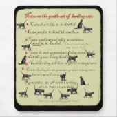 Anmerkungen über die leichte Kunst des In Herden Mousepad (Vorne)