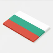 Anmerkungen unter der Flagge Bulgariens Post-it Klebezettel (angewinkelt)