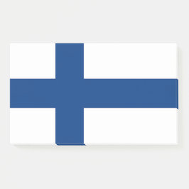 Anmerkungen unter der Flagge Finnlands Post-it Klebezettel