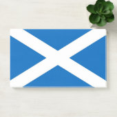 Anmerkungen unter der Flagge Schottlands, Vereinig Post-it Klebezettel (Büro)