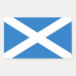 Anmerkungen unter der Flagge Schottlands, Vereinig Post-it Klebezettel