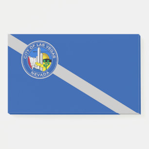 Anmerkungen unter der Flagge von Las Vegas, Nevada Post-it Klebezettel