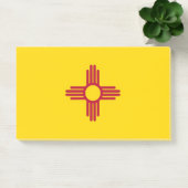 Anmerkungen unter der Flagge von New Mexico, USA Post-it Klebezettel (Büro)