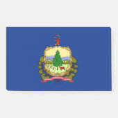 Anmerkungen unter der Flagge von Vermont, USA Post-it Klebezettel (Vorderseite)