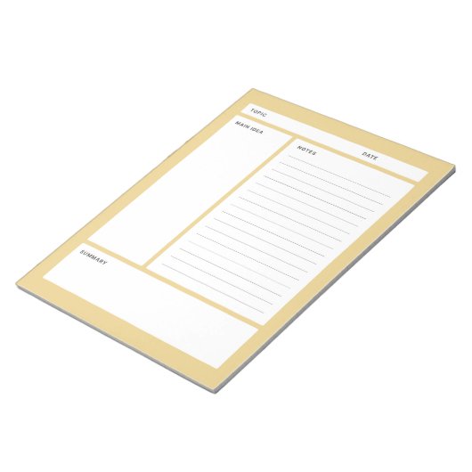 Anmerkungen (Zeile) Notizblock (angewinkelt)